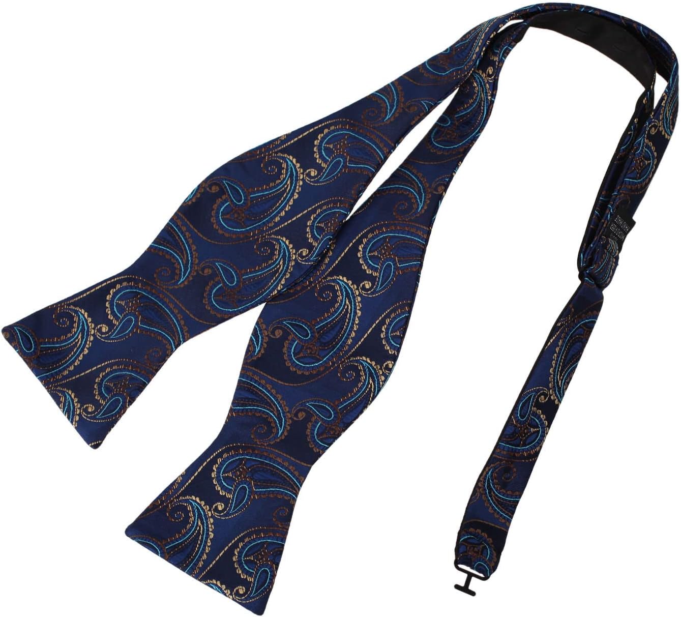 Dan Smith Men's Floral Pattern Microfiber Necktie - Light Gray & Violet Red Tie (One Size)