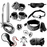 QiKKago 12 Trajes De Pareja Ajustables, Adecuados para Relajar Accesorios De Masaje De Manos Y Piernas, Regalo Original - K + 2