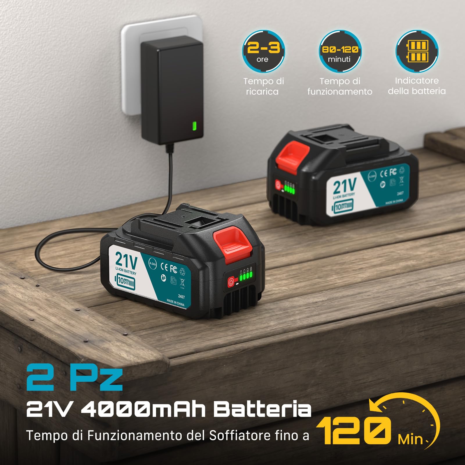 SEESII 8 Pollici Mini Motosega a Batteria 2x4000mAh, Motosega Elettrica con Iniettore Lubrificante e Catena di Ricambio, Sega a Batteria per Potatura Per il Giardinaggio e il Taglio della Legna | Motosega Elettrica Senza Fili con Catena di Sostituzione, M