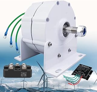 Permanentmagnetgenerator 10000W 3 Phasen AC Lichtmaschine mit Gleichrichter für Windkraftanlage 120V