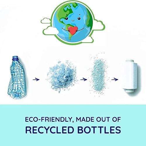 Miniatura 6 de Pawtitas - Arnés reciclado para perros con reflectante cosido, para cachorros, hecho de botellas de plástico recogidas de océanos, grande, negro mar