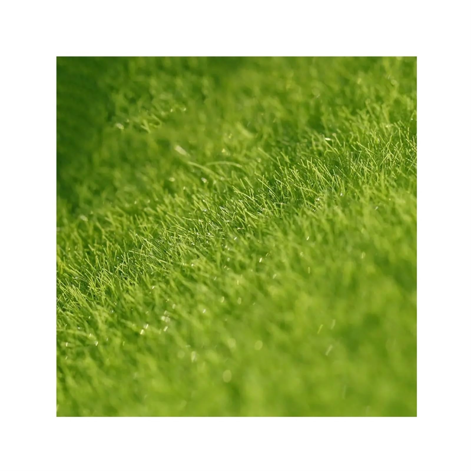 Tapis d'herbe artificielle verte pour gazon de simulation de prairie