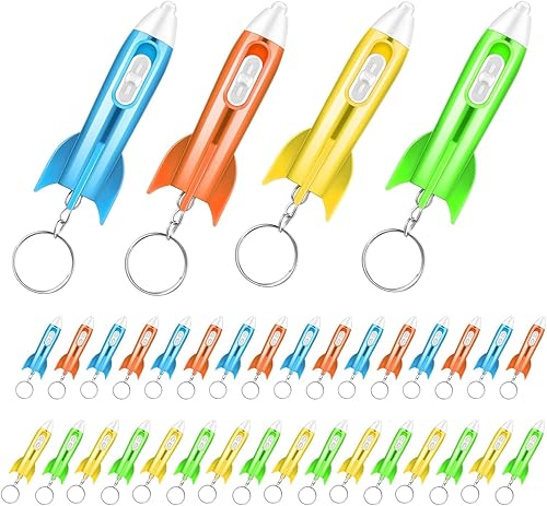 kioooki Llavero de linterna de helicóptero para niños, linterna LED de cohete, espacio exterior, helicóptero, llavero para fiesta de astronautas kioooki Llavero de linterna de helicóptero para niños, linterna LED de cohete, espacio exterior, helicóptero, llavero para fiesta de astronautas