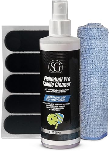 Pickleball Paddle Cleaner Spray - Removes Dirt, Ball Residue, Scuff Marks- EPA Safer Ingredients, Pickleball Accessories, Pickleball Gifts,