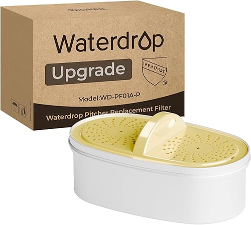 Miniatura 10 de Waterdrop Upgrade Filtros de Reemplazo Certificados NSF 53 & 42 & 372, para Todas las Jarras y Dispensadores Waterdrop, Reduce Plomo, PFAS,