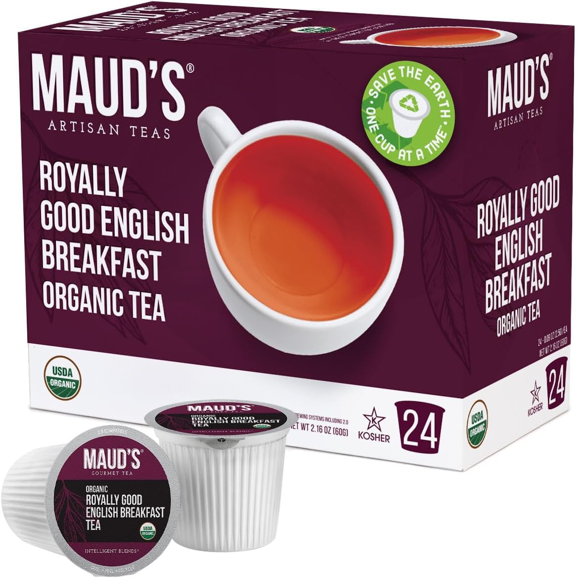 Maud's Organic English Breakfast Tea (Royally Good English Breakfast