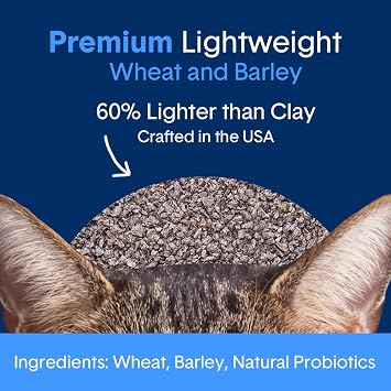 Boxie Probiotic Cat Litter, Lightweight 40-Day Odor Control, Clumping, 6.5lb