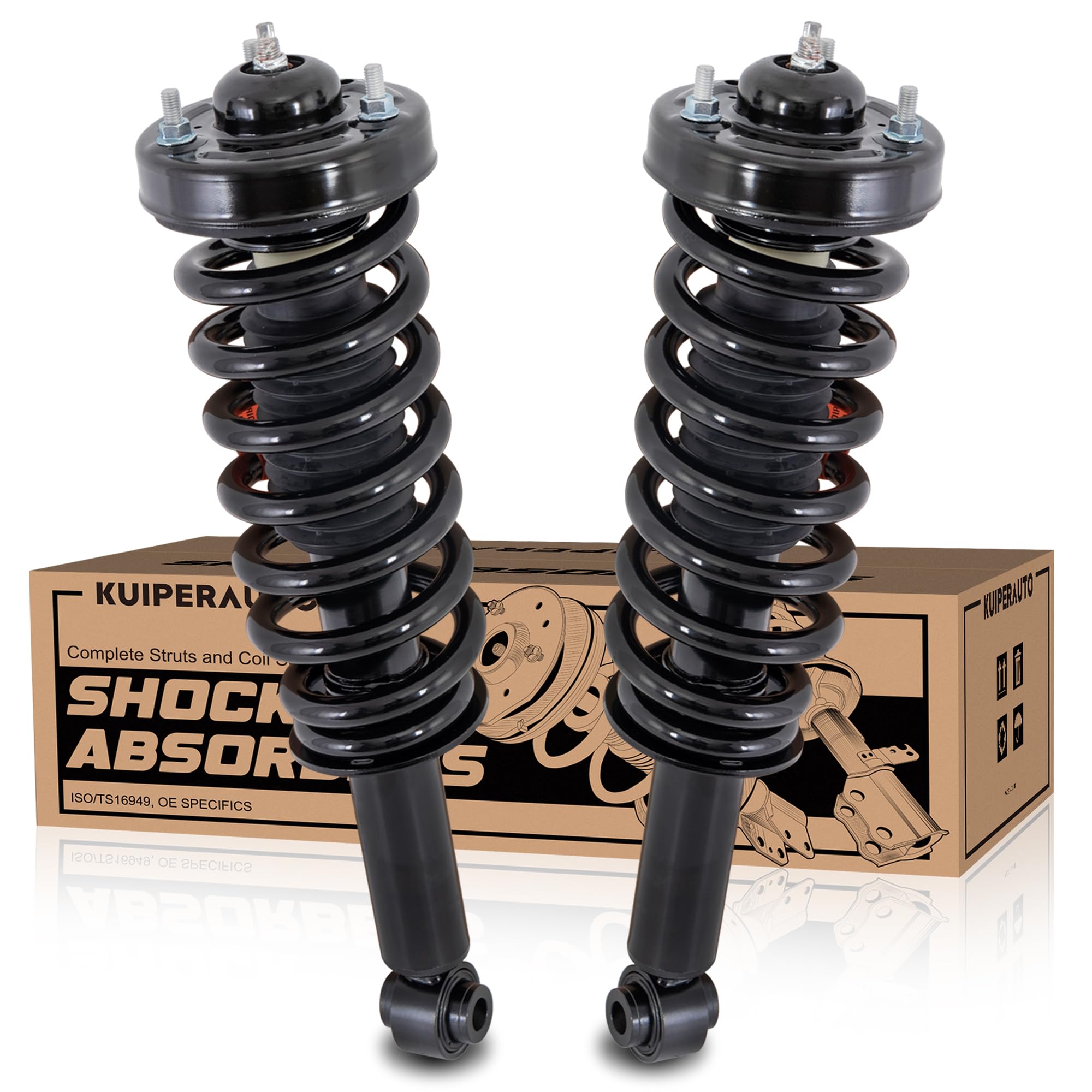 Photo 1 of ***JUST ONE*** KUIPERAUTO Pair Front Strut Shocks Assembly Compatible with 2009 2010 2011 2012 2013 Ford F150 4WD 171141 Shock absorber