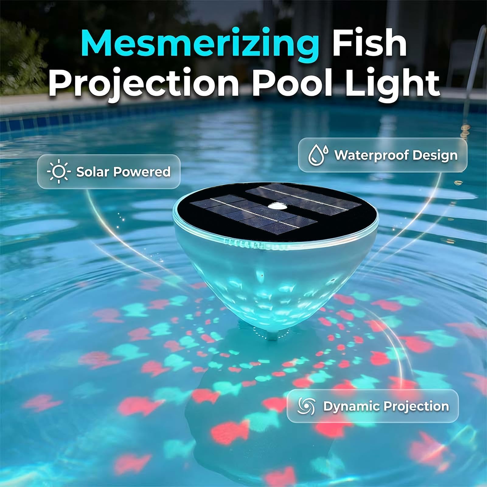 Generico per Piscina 2 Pezzi Illuminazione Ambientale Multimodale | Feste Con Da Piscina Colorate Per Casa Hotel Bagno Vasca da Bagno Vasca Idromassaggio Piscina Fuori Terra Interrata Festa