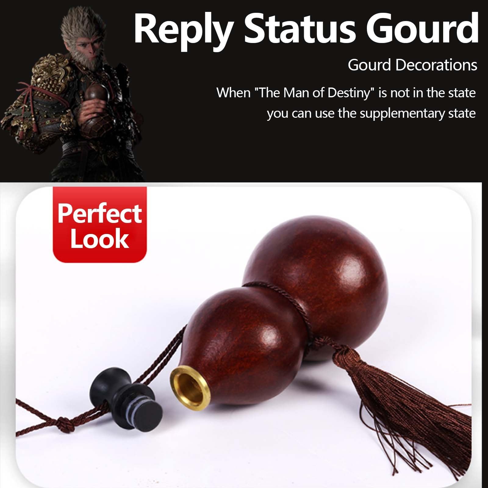 パク・ボゴム　公式　Ghana ボトル Amazon.com: KIWZXKA Black Myth Wukong Gourd Water Bottle