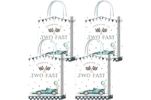 16 Pieces Two Fast Party Favors Goodie Bags