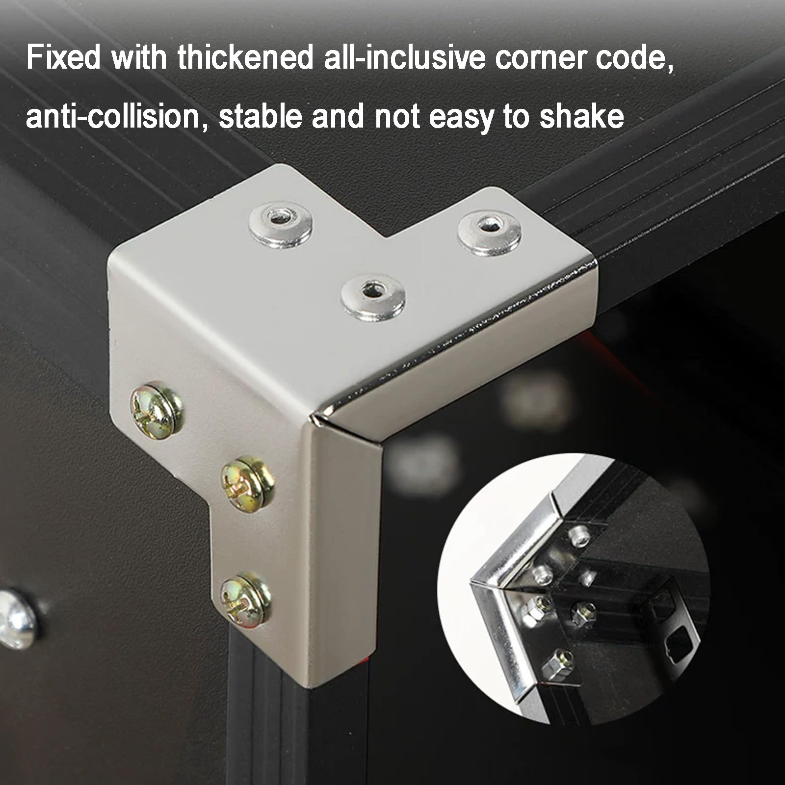 Stereo Cabinet Audio Video Rack con Ruote, Porta Trasparente bloccabile, scaffali Regolabili, cassetto, Angoli in Metallo Resistenti per Home Theater Ufficio Sala da Registrazione Nero 8U 12U 16U