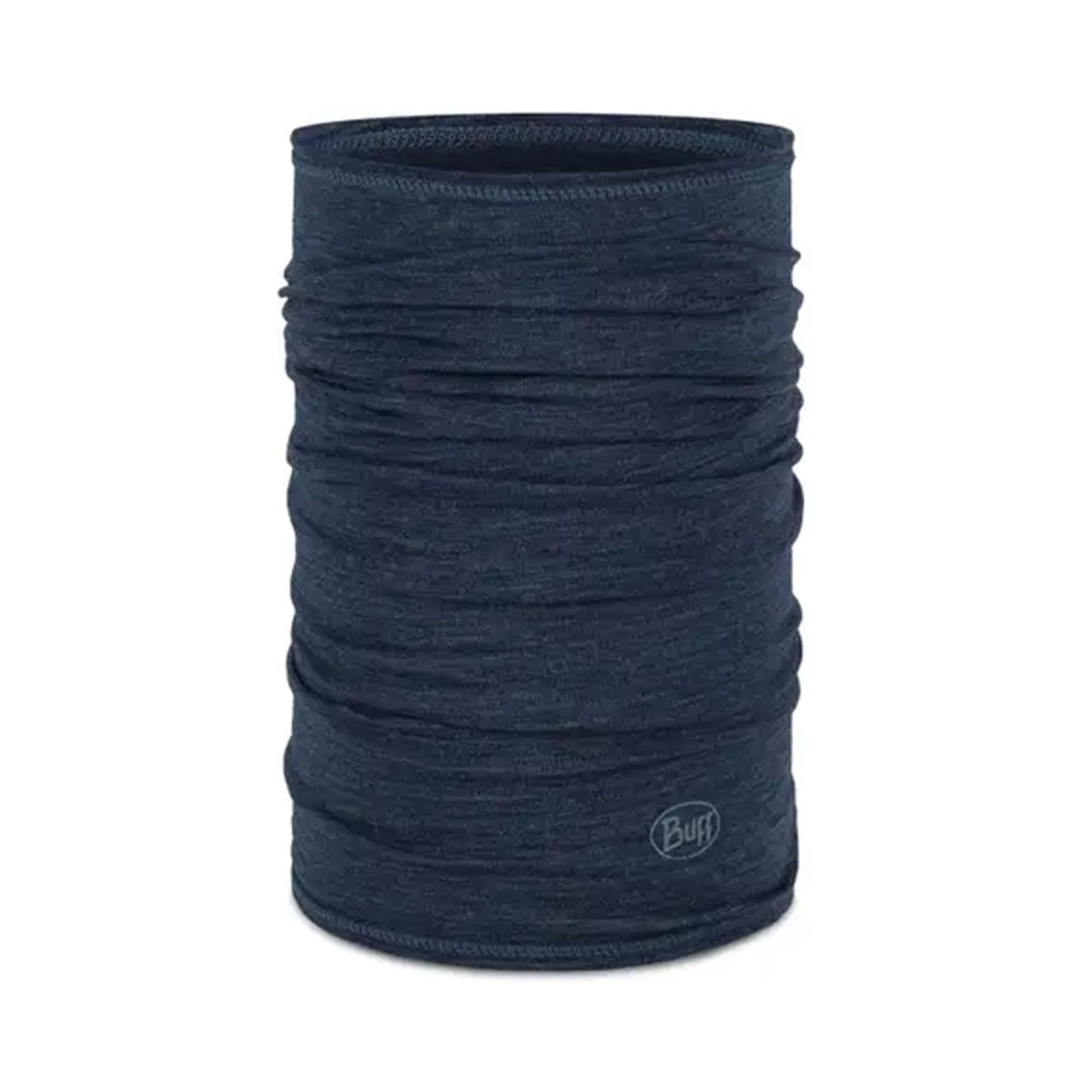Buff Merino Lightweight Multifunctional Neckwear Solid Night Blue Unisex Adult