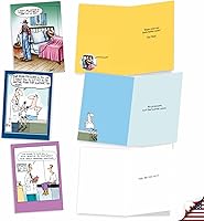 Vista 3 de NobleWorks Juego de 10 tarjetas de felicitación divertidas con sobres de 5 x 7 pulgadas (10 diseños, 1 cada uno) Ordenes del médico AC7848GWG-B1x10