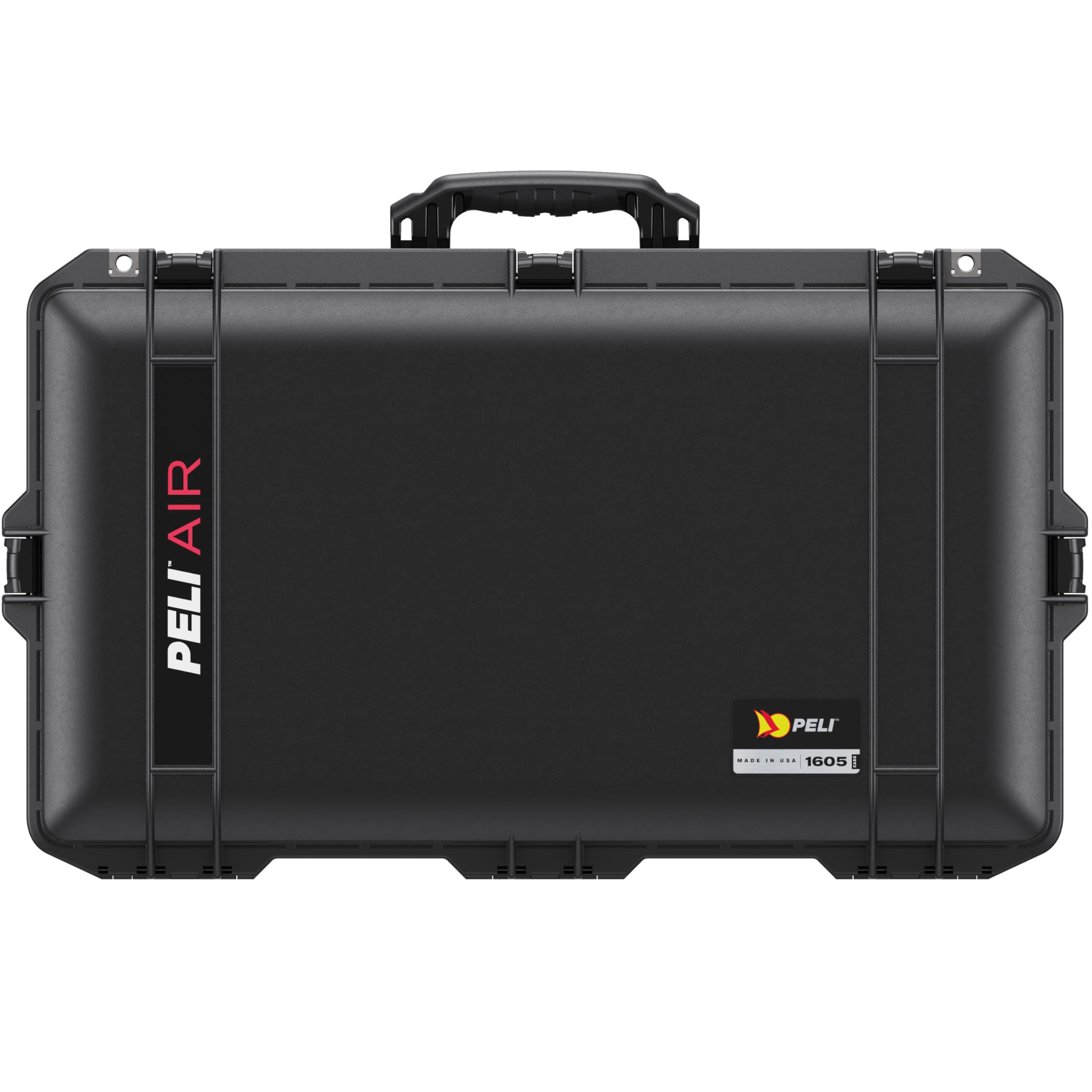 PELI 1605 Air Leichter Schutzkoffer für Kamera Equipment, Wasser- und Staubdicht, 50L Volumen, Mit Schaumstoffeinlage (Anpassbar), Farbe: Schwarz
