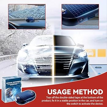 FJXMLDM Electromagnetic Wave Anti Freezing And Snow Removal Device, Defroster For