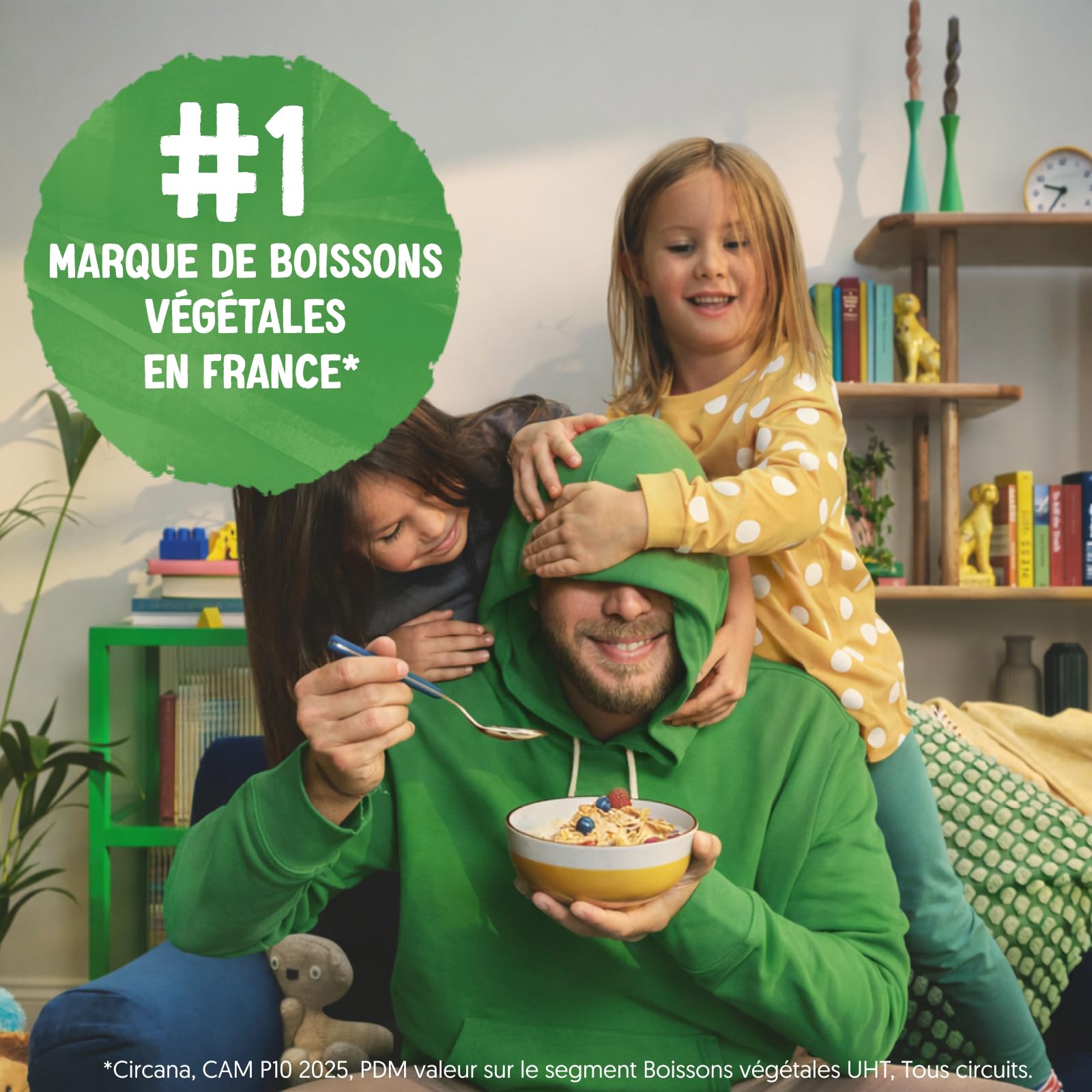 Alpro - Boisson Végétale - Matcha Coco - 1L - Lot de 8x1L