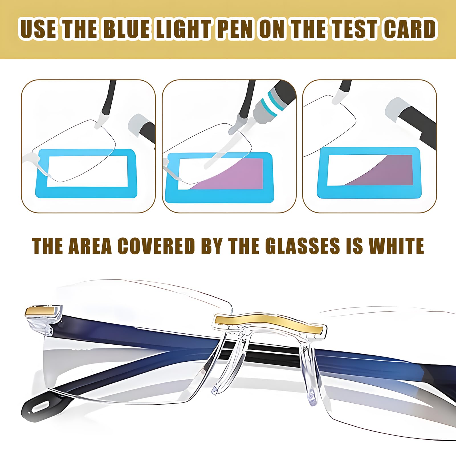 3 Pcs Gafas Autograduables Inteligentes,Gafas Inteligentes Autograduables,PresbiciaGafa de Lectura Gafa Con Zoom Automático Y Protección Contra La Luz Azul,Con 3 Paño Limpieza y 3 Estuche Para Gafa — view 5