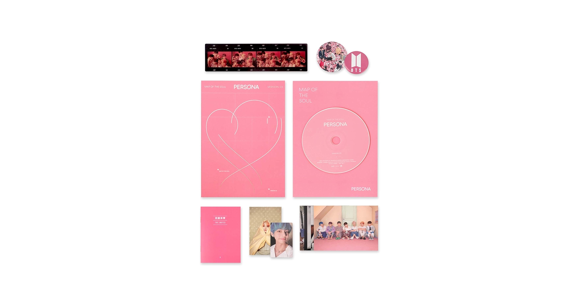 BTS PERSONA アルバム　Ver.3 Amazon.com: BTS MAP of The Soul : Persona (Version 3) Album