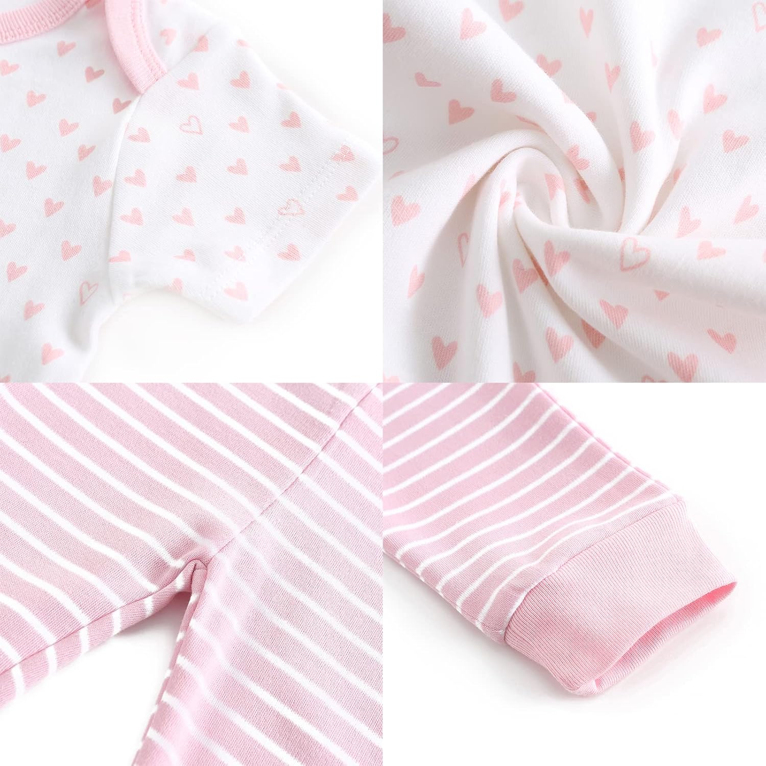 Newborn Layette Gift Set Bodysuits Pants for Baby Girl and Boy 24 Piece 100% Cotton Essentials and Accessories - Image 6