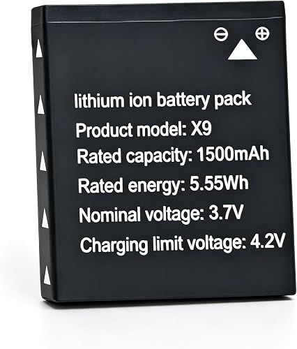 Batterie pour Appareil Photo sous-Marin Yixinxin UP019 021 1500  