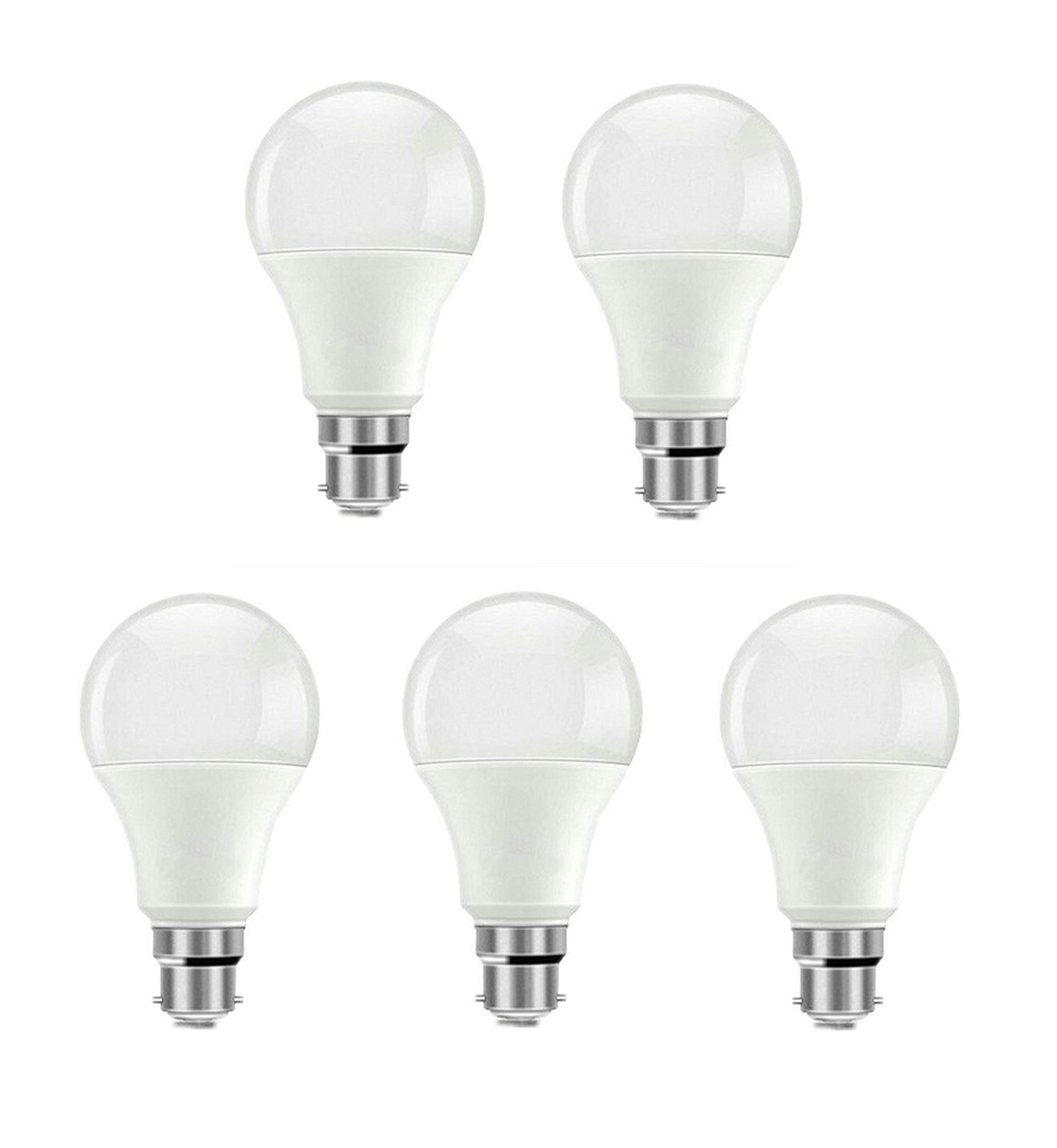 24 Volts 5 Watts DC LED Bulb with inbuilt Heatsink Plate, B22 Type Holder, Directly Run on Any 24 Volts Battery Supply (Pack of 5)-image-44
