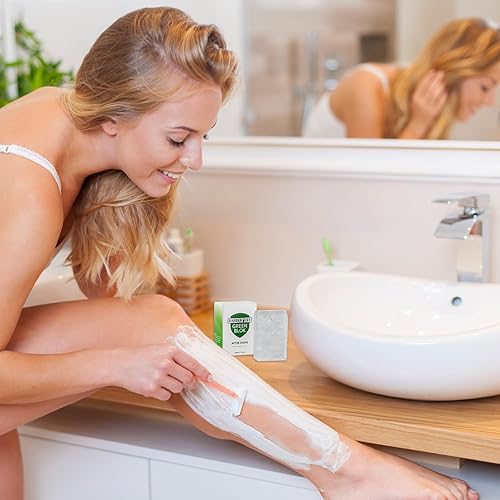 Miniatura 5 de Bloque de alumbre natural para después del afeitado, 3.5 onzas (3.53 oz) calmante de la piel y calma instantánea de la maquinilla de afeitar