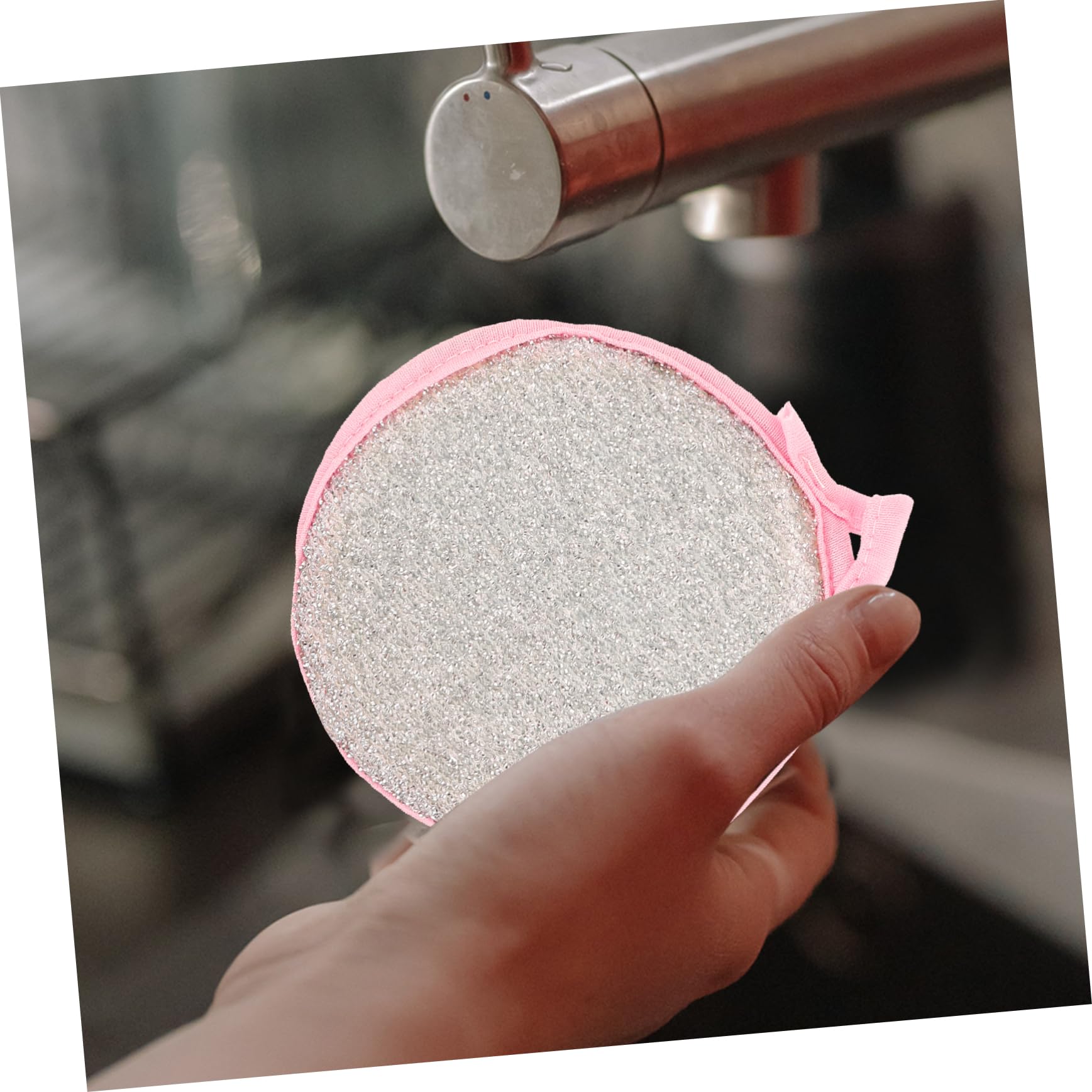 MAGICLULU Spugna per Piatti Doppia Faccia 2 Pezzi Spugne Pulizia Cucina in Materiale Spugna, Alta Efficacia per Pentole e Stoviglie, per Pulizia Quotidiana