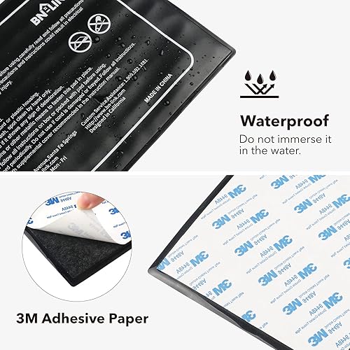 Miniatura 25 de BN-LINK Almohadilla térmica de reptiles de 8 x 12 pulgadas, 16 W para 30-40 galones debajo del tanque de terrario, alfombrilla de calefacción