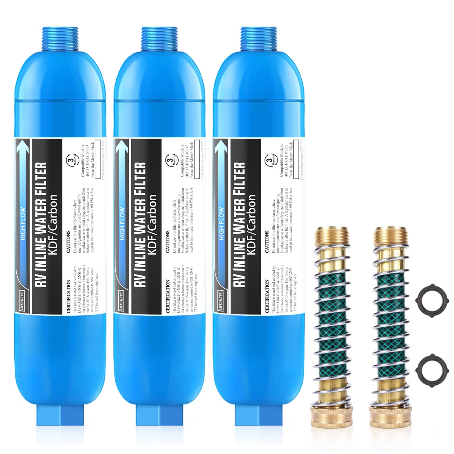 Snapklik.com : Lifefilter RV Inline Water Filter, NSF Certified ...