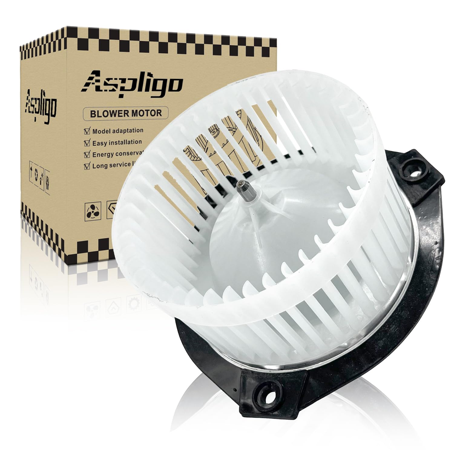700109 AC Heater Blower Motor Fan Assembly Fit for Buick Rainier 2004-2007, for Chevy Trailblazer 2002-2005, for Gmc Envoy 2002-2005, for Saab 9-7x 2005-2007