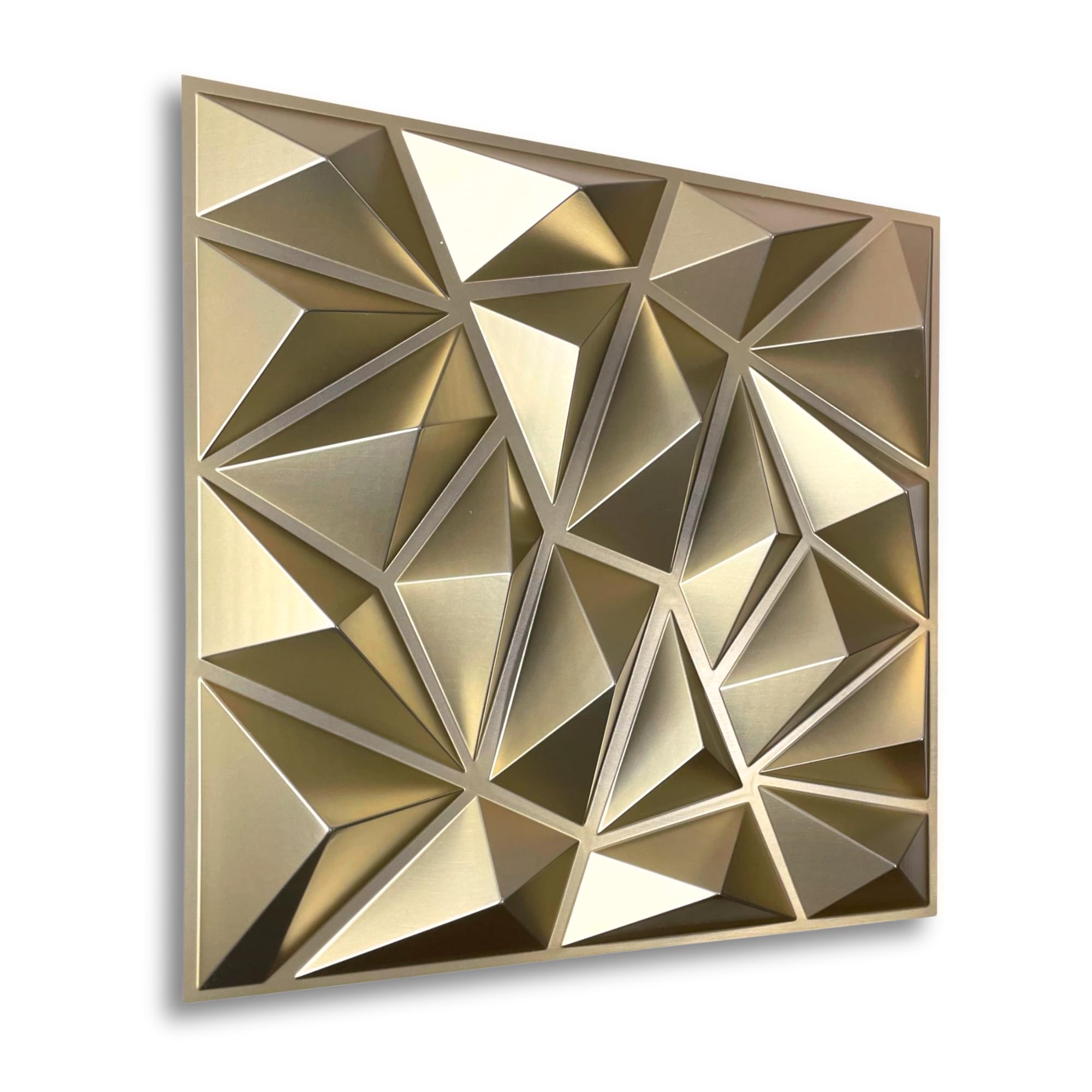 Paneles 3D plástico PVC 5m²-20PCS Paneles de pared Sala de juego Techo de pared Óptica 3D Diamante 3D PVC — view 37