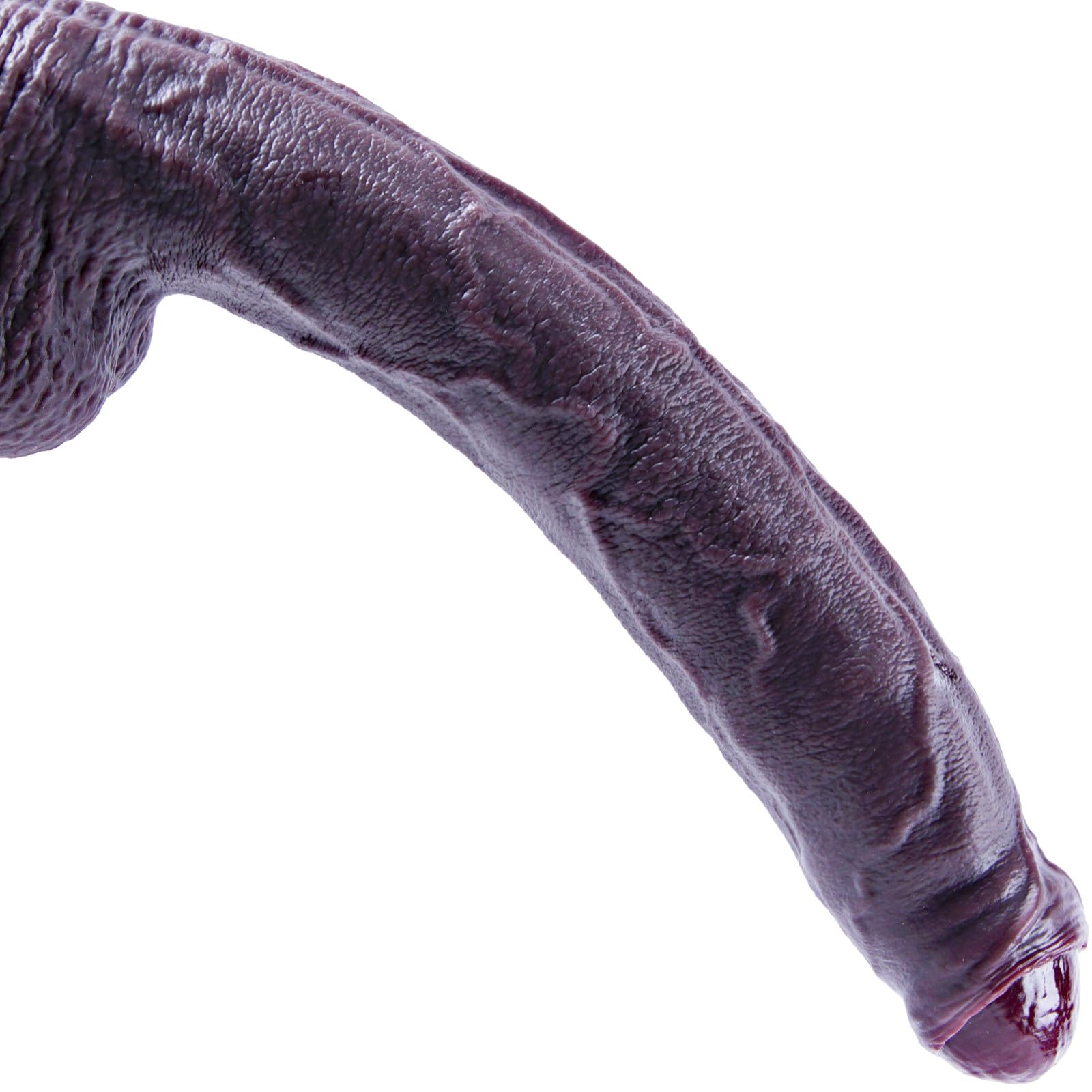 Dildo realistico non circonciso di 24,5 cm con prepuzio,grande dildo in silicone,pene spesso con ventosa,dildonero per stimolazione del punto G anale,giocattolo sessuale per adulti per uomini e donne