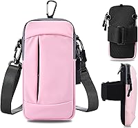 Vista 1 de Soporte para teléfono para correr, brazalete, bolso cruzado pequeño para mujeres y niños, iPhone 17 16 16e 15 14 13 12 11 Pro Max Xs Xr X Plus SE