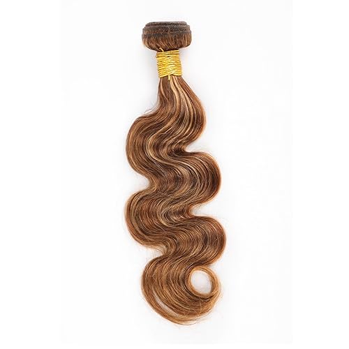 Miniatura 6 de 427 rubio miel paquetes de cabello humano ondulado paquetes de cabello humano 100% brasileño paquete 10A rubio miel virgen paquetes de extensiones