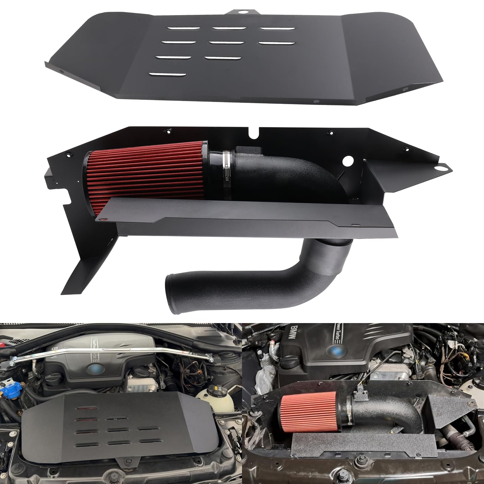 Photo 1 of RiAiCiING Cold Air Intake Kit for BMW N20/N26 2.0T (F22/F30/F32)