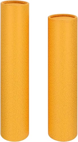 Miniatura 2 de EXCEART Tubos de almacenamiento de documentos Tubo de póster de documento Tubo de almacenamiento de papel para planos Impresiones Carteles Objetivos