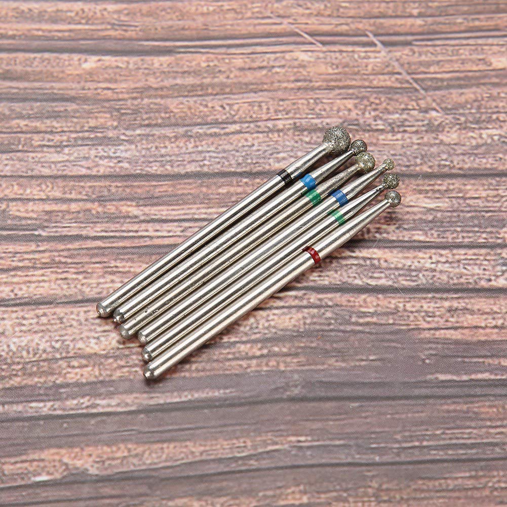 Punte per Trapano per Lime per Manicure, Punta da Trapano per Fresa Unghie Elettrica, Punte Fresa Unghie, Manicure per Unghie Punte per Trapano Manicure Nail Art Uso del Salone di Casa(# 3)