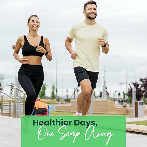 Miniatura 6 de Greens+ Superalimento en polvo orgánico RAW, apoyo inmunológico súper mezcla, patada matutina, impulso de energía, nutrición vibrante salud,