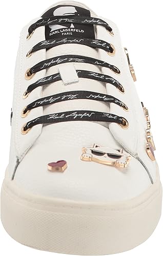 Vista 2 de Karl Lagerfeld Womens Cate Pins Lace Up Platform Sneaker