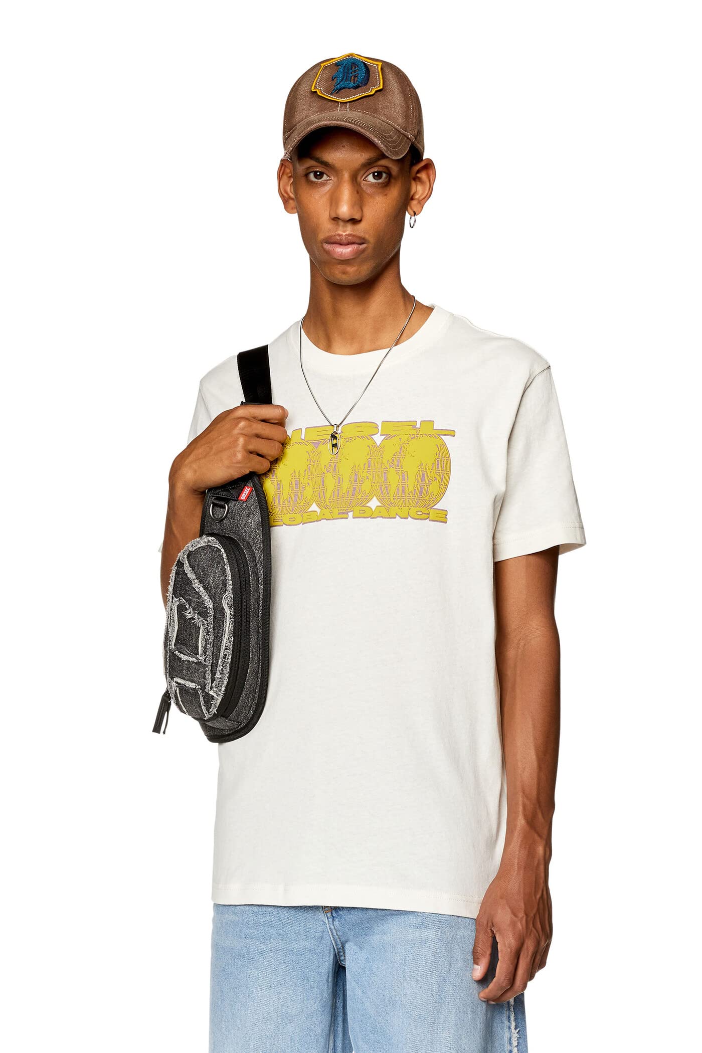 Diesel Men's T-diegor-l10 T-Shirt