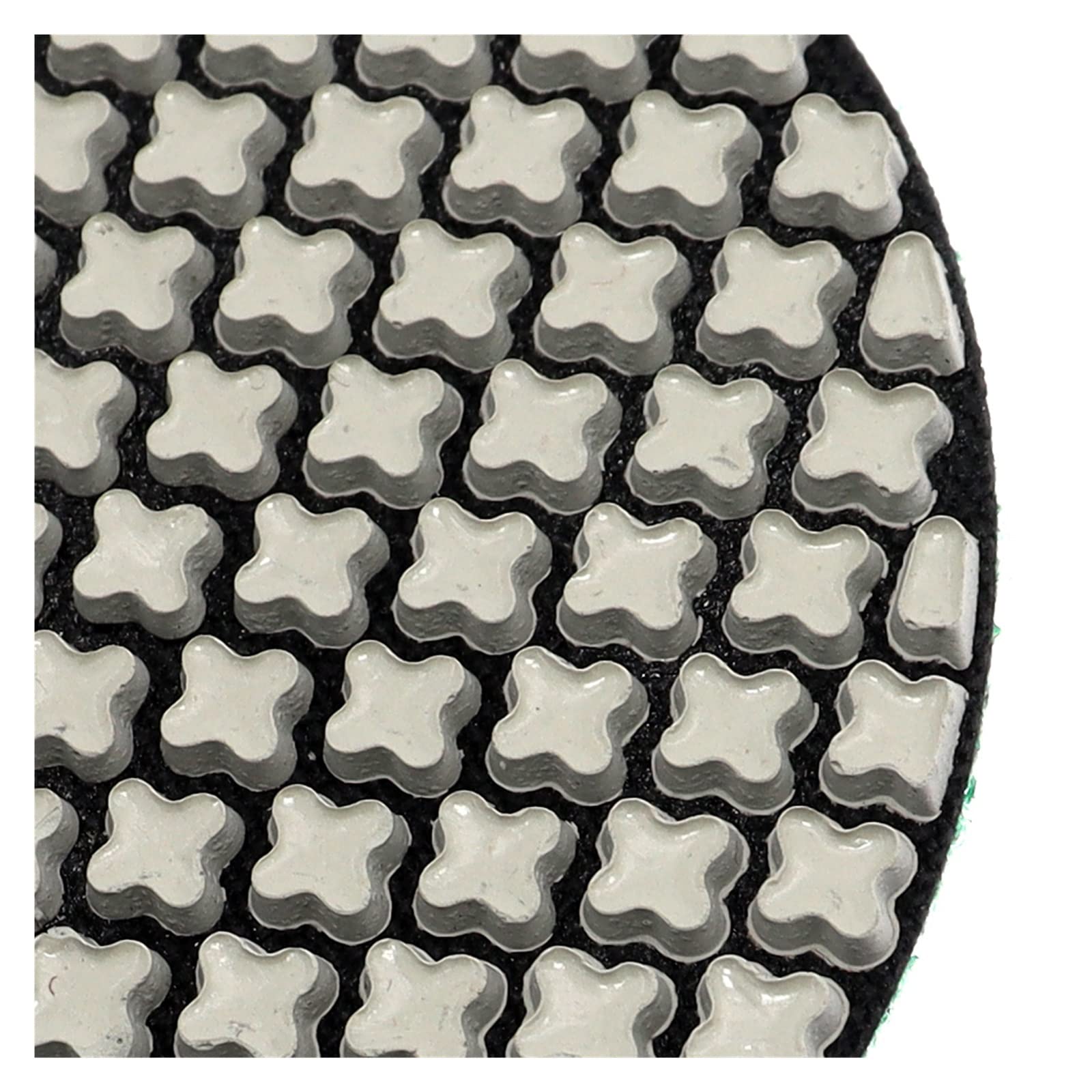 CAREG 7Pcs Super 4Inch Tamponi for lucidatura a diamante a secco 100mm Dischi abrasivi flessibili Nuovo design Marmo Granito Piastrelle in pietra Mole for smerigliatura Durable ( Color : Combon C , Si