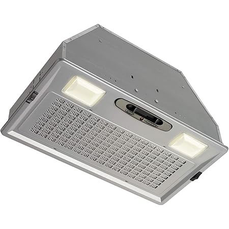 Broan-NuTone PM390 Power Pack Range Hood Insert Exhaust Fan and Light Combo for Over Kitchen Stove, 390 CFM, Silver