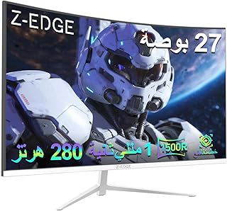 Z-EDGE 27-inch Curved Gaming Monitor - 16:9 Full HD 1920x1080