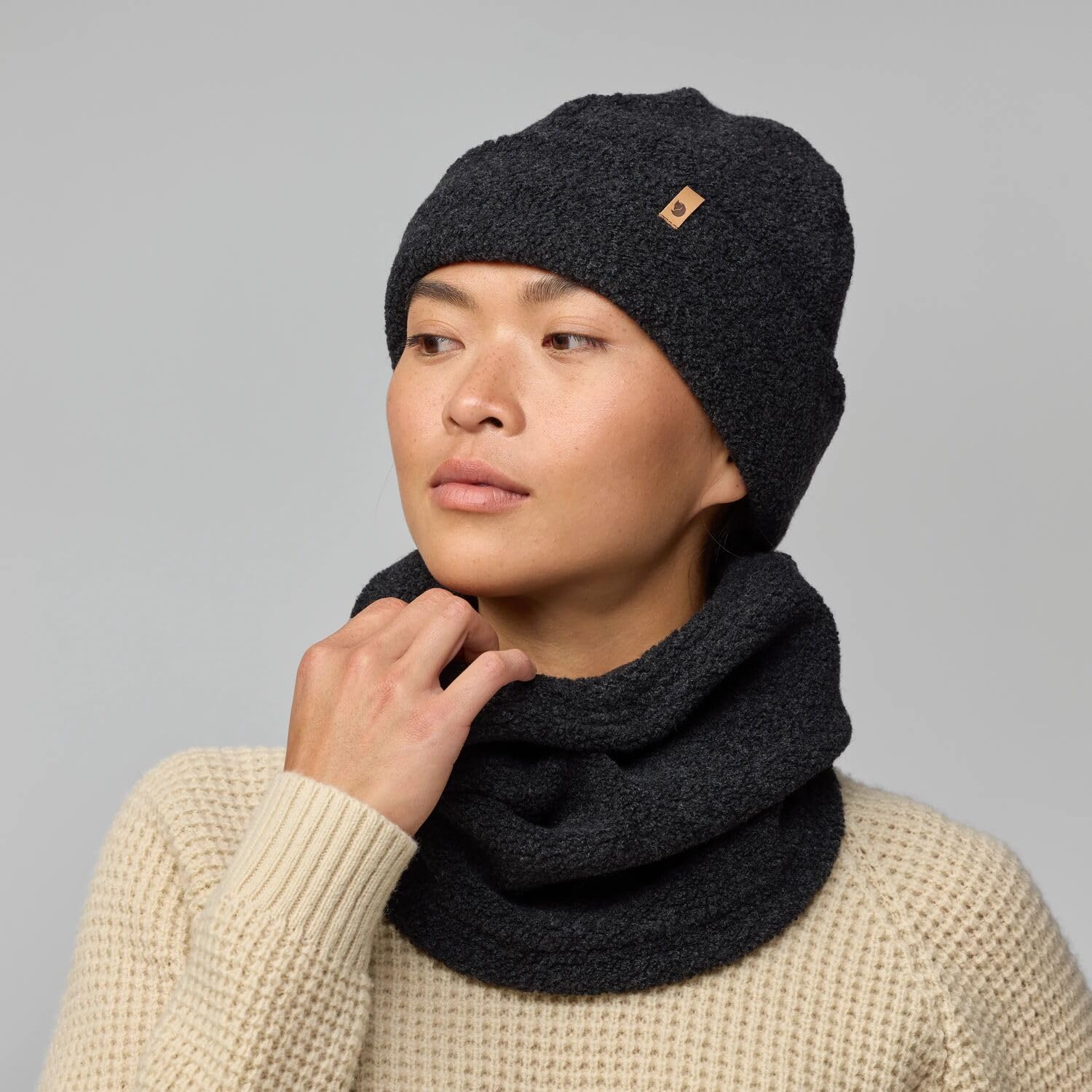 Fjällräven Czapka Kaitum unisex, biała Chalk, rozmiar uniwersalny, biały halk, Rozmiar uniwersalny