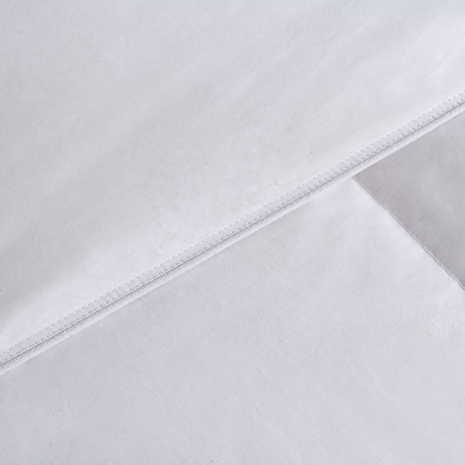 Firefly White Goose Nano Down and White Feather Lightweight Comforter - 100% Cotton Cover, Responsible Down Standard Certified, Hypoallergenic | 45 oz of Down | Machine Washable | Size: King