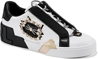Karl Lagerfeld 여성용 Madisyn 슬립온 스니커즈, 스터드 슈페트 디테일