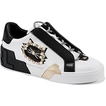 Karl Lagerfeld Womens Madisyn Slip on Sneaker with Studded Choupette Detail