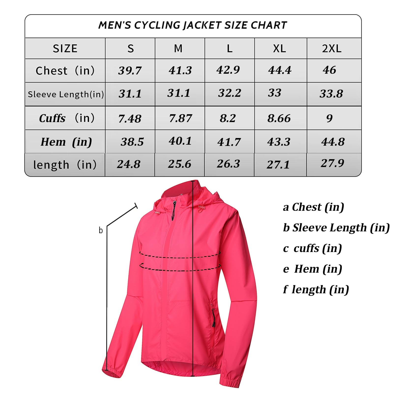 Giacche Ciclismo Donna con Cappuccio, Antivento Impermeabile MTB Sportivo Abbigliamento Leggera Traspirante All'Aperto Ciclismo Giacca Asciugatura Rapida,Plum Red-S