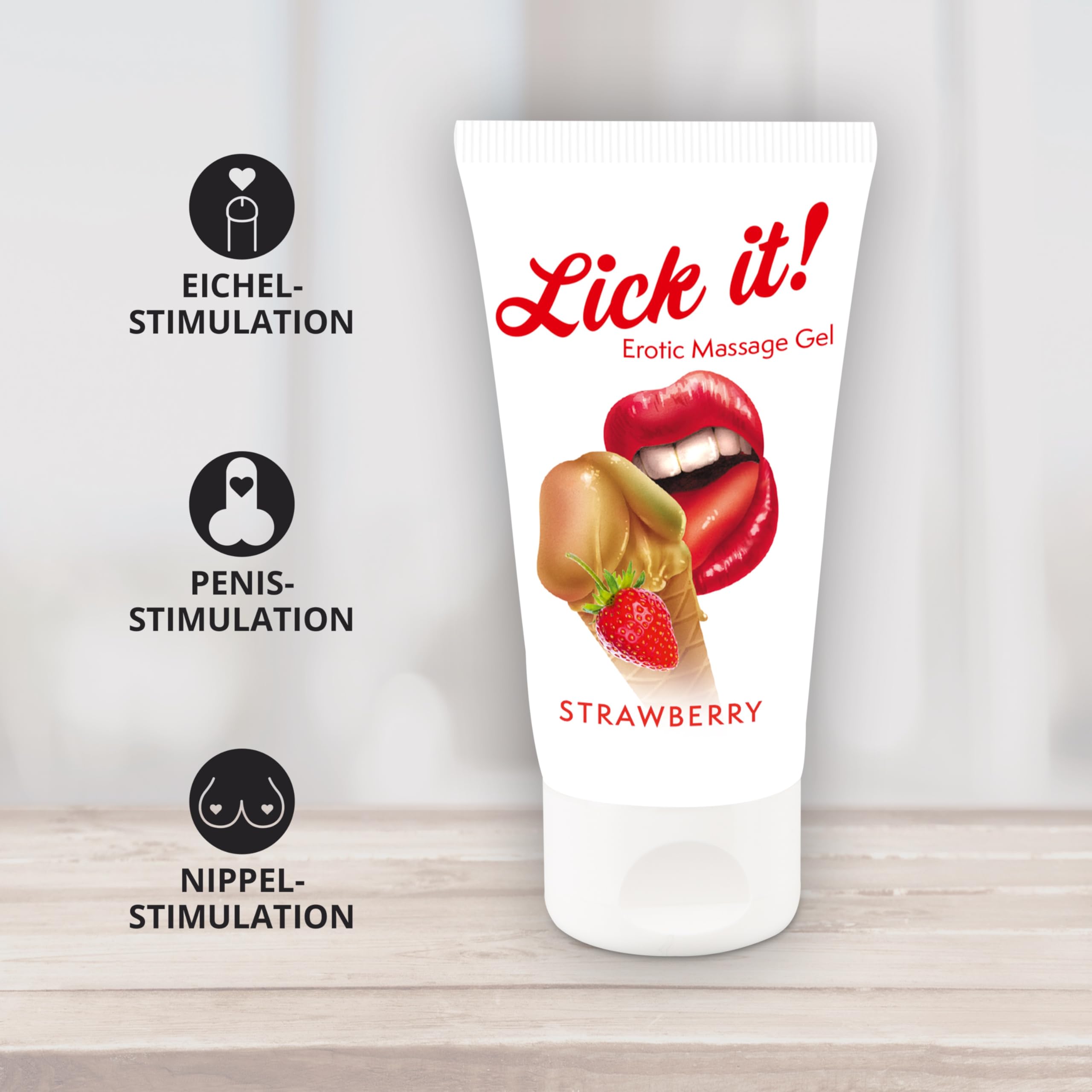 lick it gleitgel Intimateline - Lick Jelly Cherry Gleitgel 50 ml online kaufen